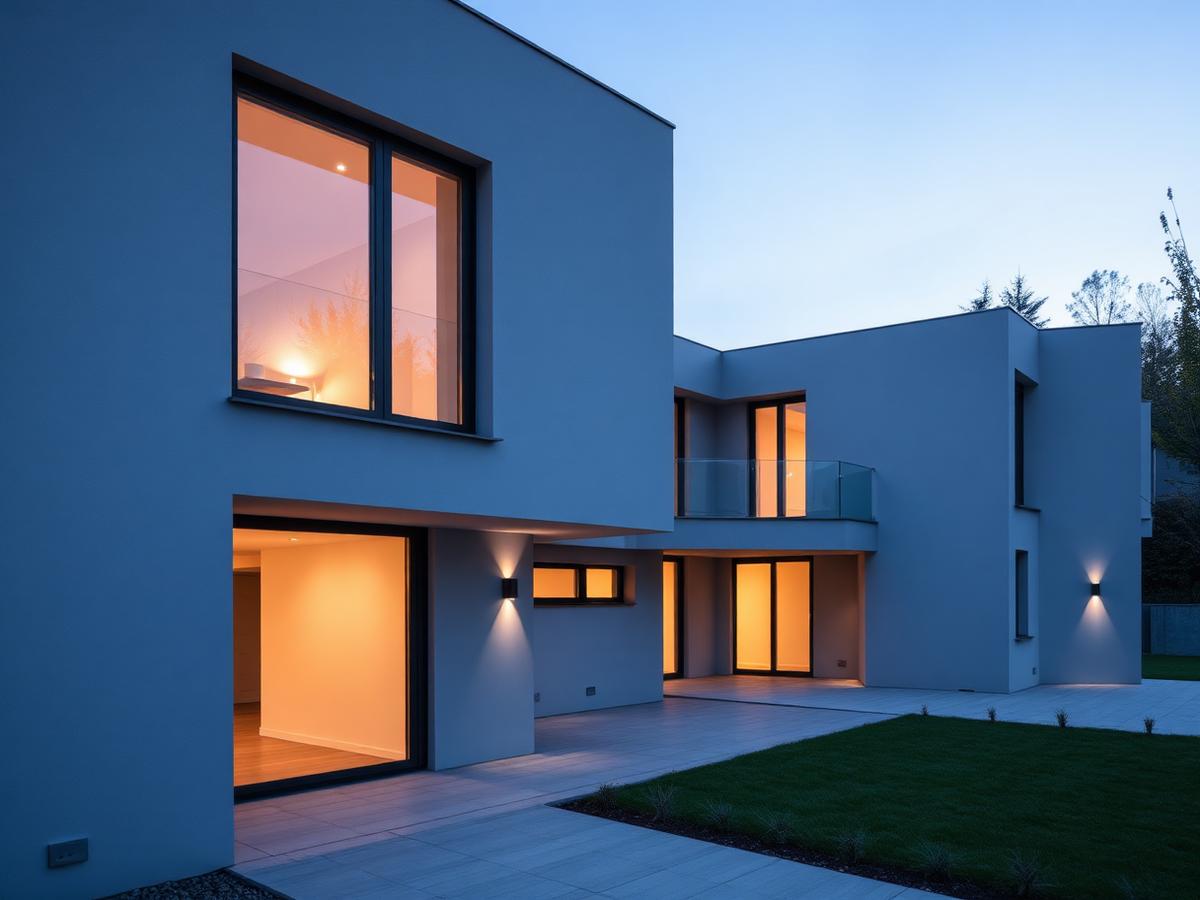 Modernes Bauprojekt der M Swiss Bau Group